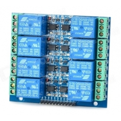 Relay (รีเลย์) module 8 Chanel 5VDC ทรงเหลี่ยม